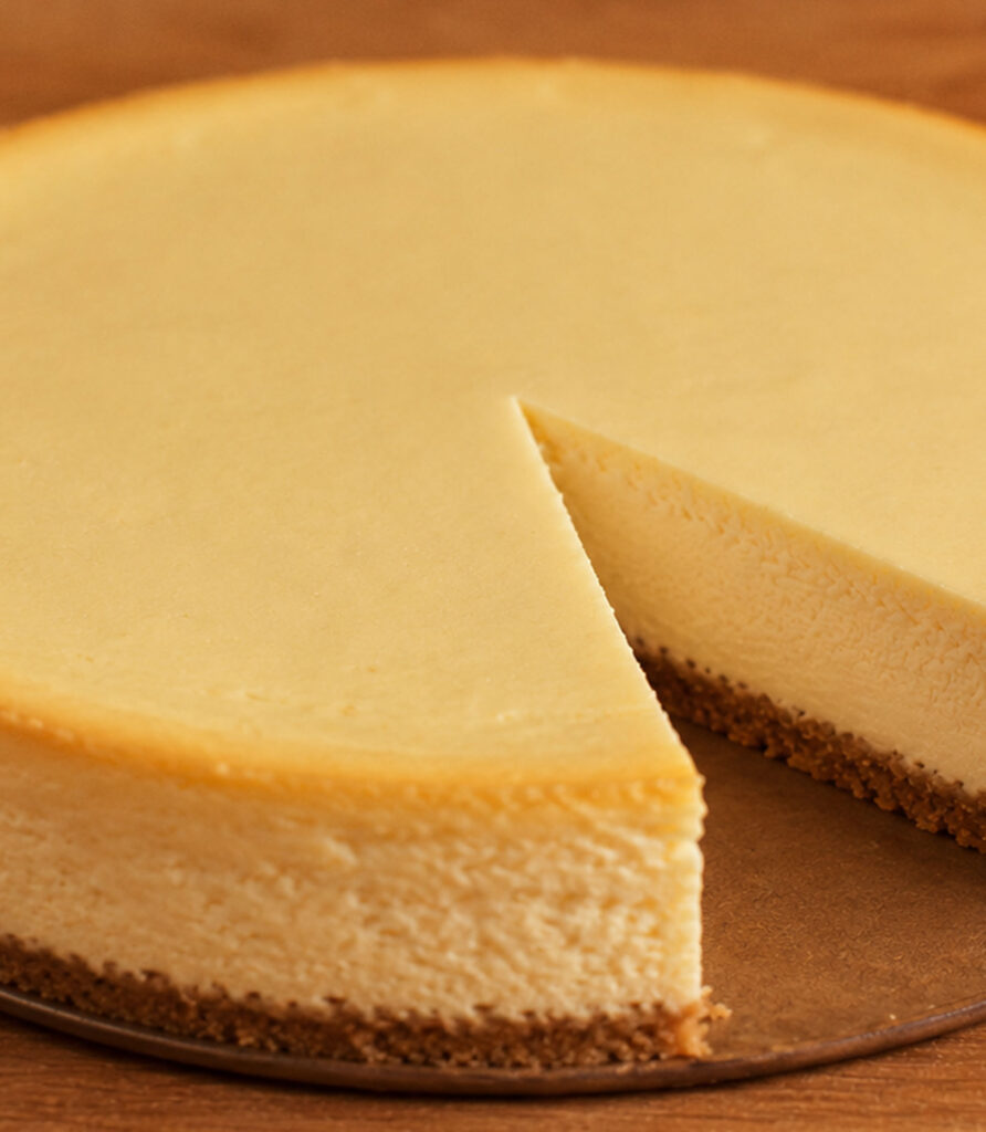 close-up 9in cheese cake